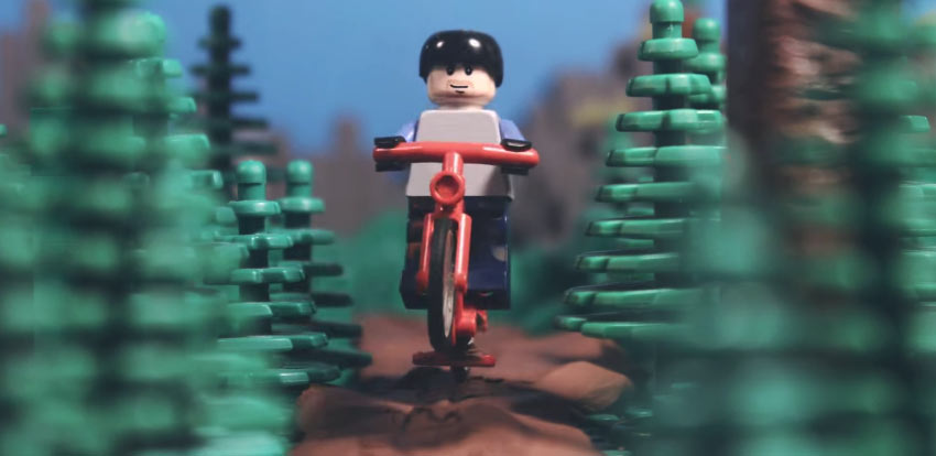 Svet MTB prostredn&iacute;ctvom LEGO stavebnice