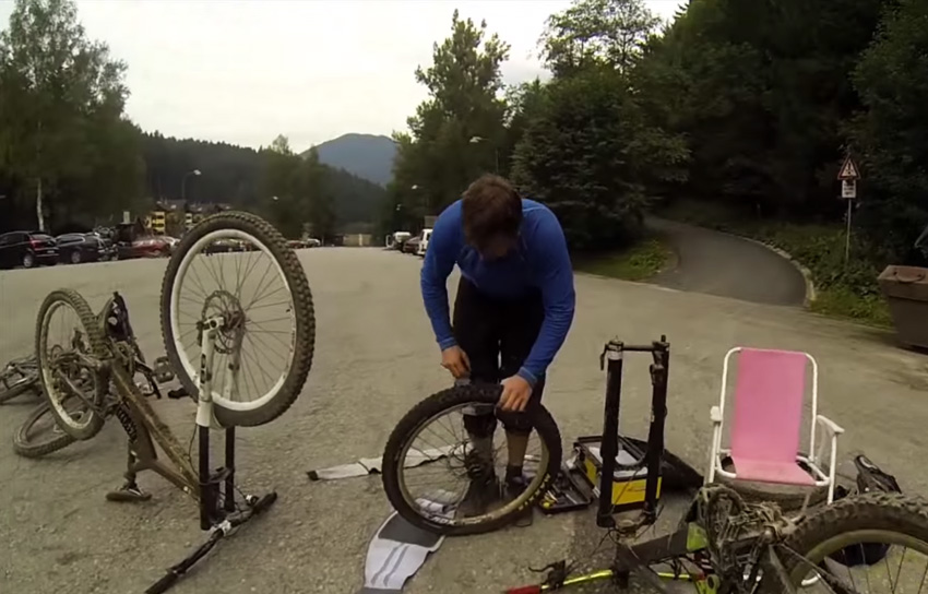 Lovci medveďov v Bikeparku Malin&ocirc; Brdo