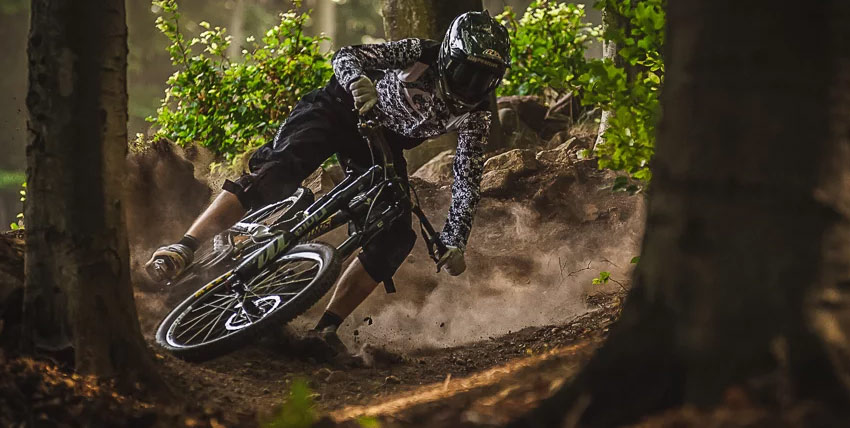 Jedin&aacute; &scaron;anca v bikeparku Malin&ocirc; Brdo