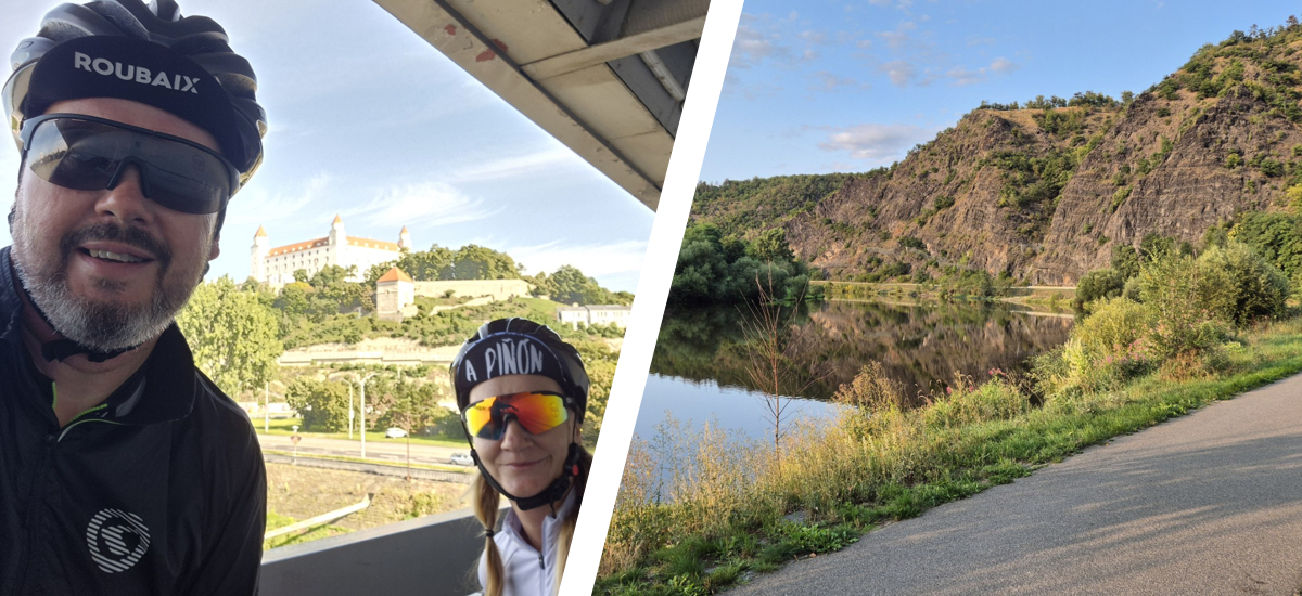 Veľk&aacute; cesta z Bratislavy do Prahy na bicykloch &ndash; keď nevl&aacute;dze&scaron;, tak pridaj!