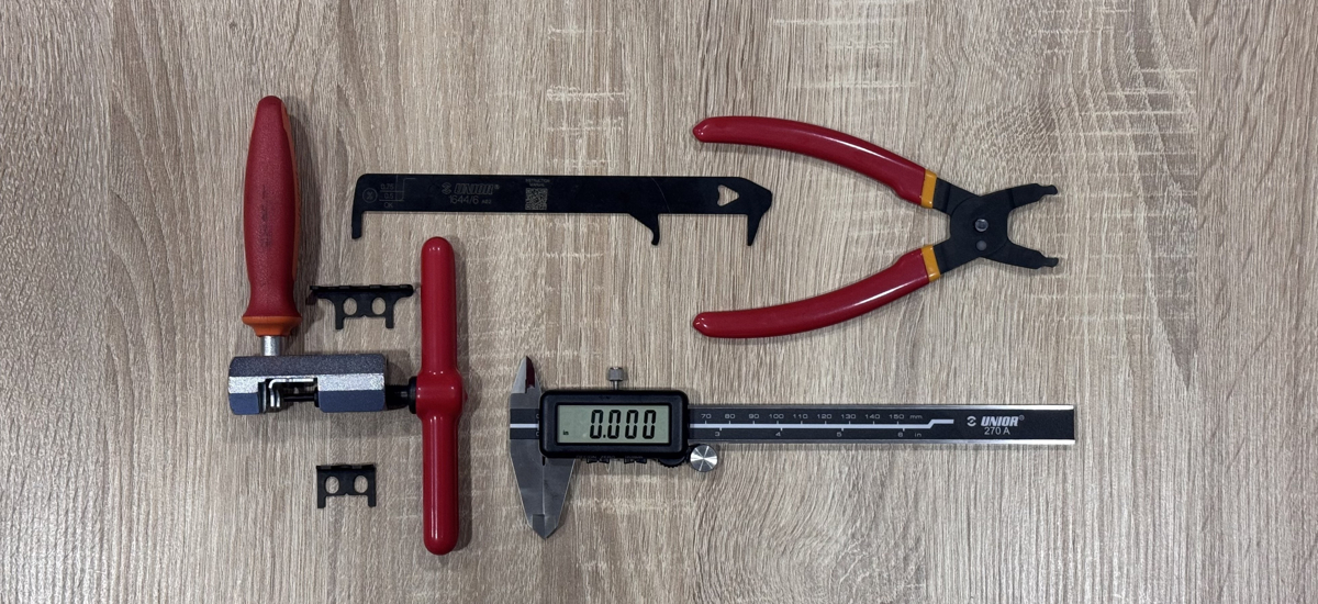 V&yacute;měna řetězu? S n&aacute;řad&iacute;m Unior je to hračka