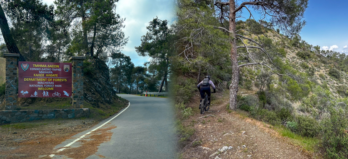 MTB traily na Cypre &ndash; Bikeland Macheras