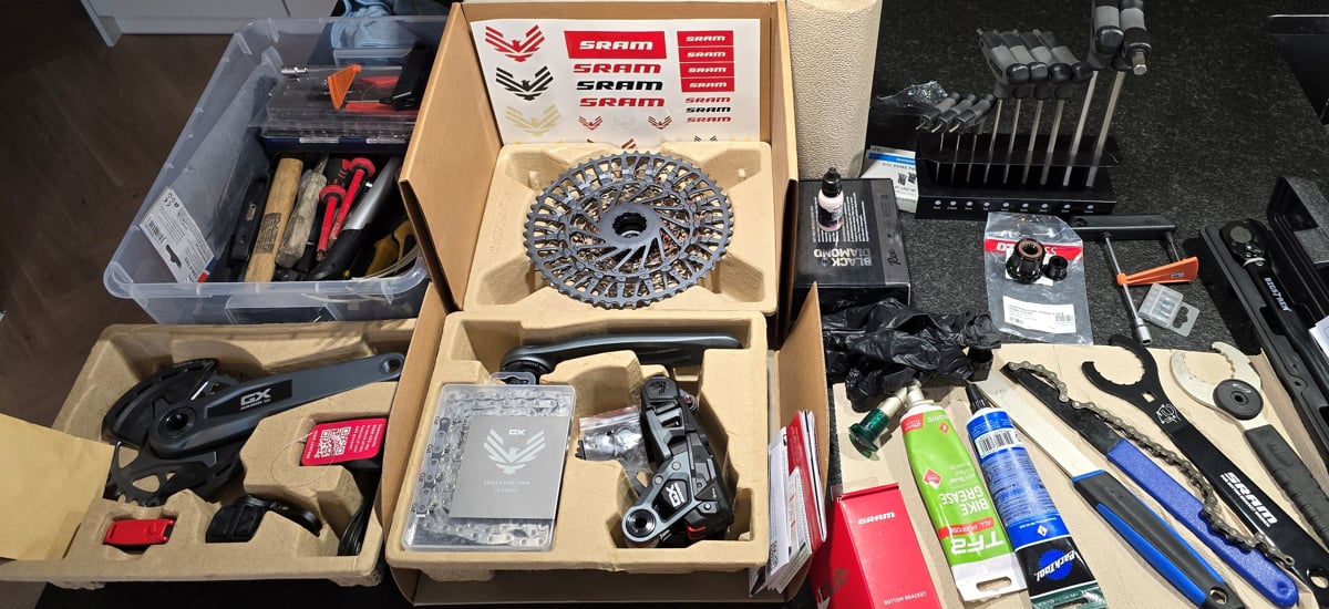 Dom&aacute;ca prestavba &ndash; zo Shimana na SRAM GX T-Type