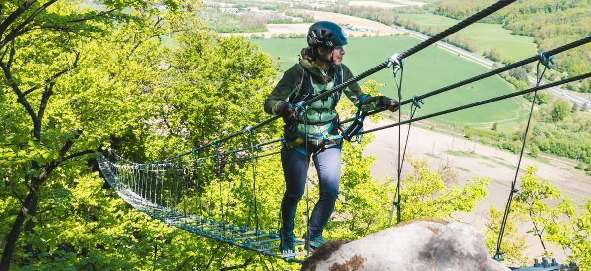Via ferrata Sokolie skaly - nov&yacute; ferratov&yacute; svet na Slovensku