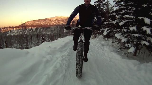 Fatback Snowbike Riding in Alaska
