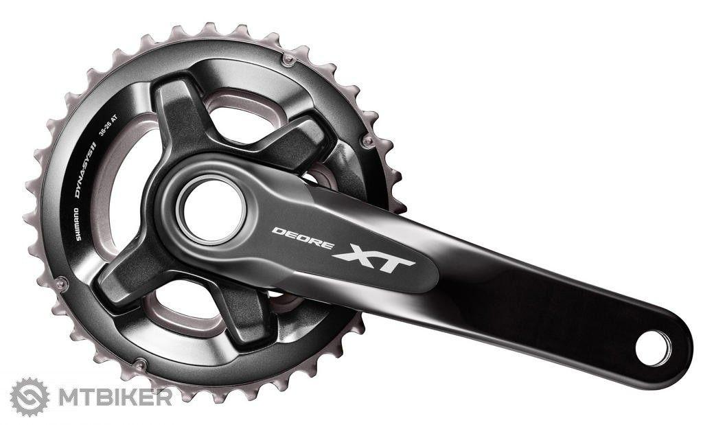 Shimano Deore XT FC-M8000 HTII kľuky, 175 mm, 2x11, 34/24T