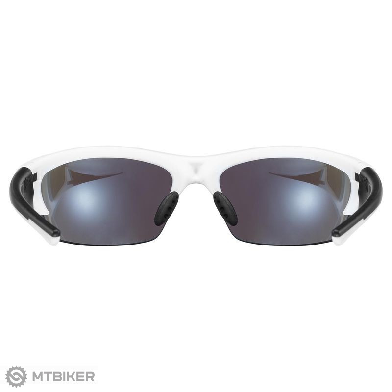 Sluit een verzekering af verzameling toevoegen Uvex blaze III glasses, white/black/blue - MTBIKER.shop