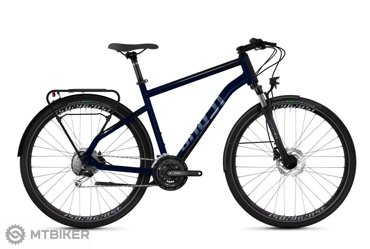 GHOST Square Trekking Essential bicykel, night blue/black/blue