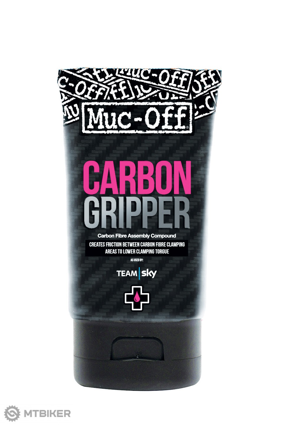 Muc-Off Carbon Gripper pasta, 75 g