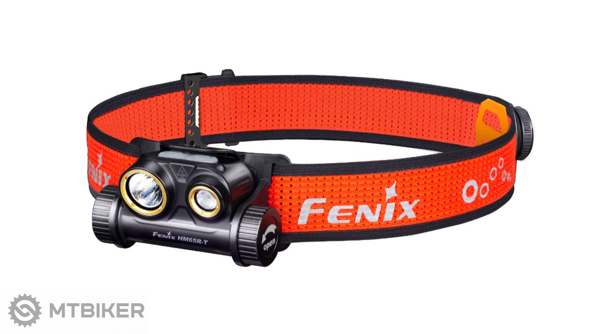 Fenix HM65R-T nabíjateľná čelovka, 1500 lm, červená