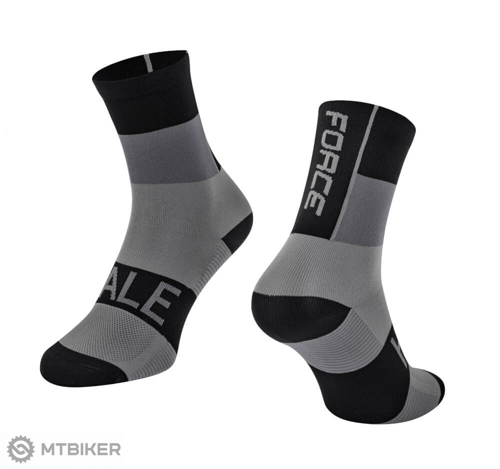 FORCE Hale ponožky čierna / sivá