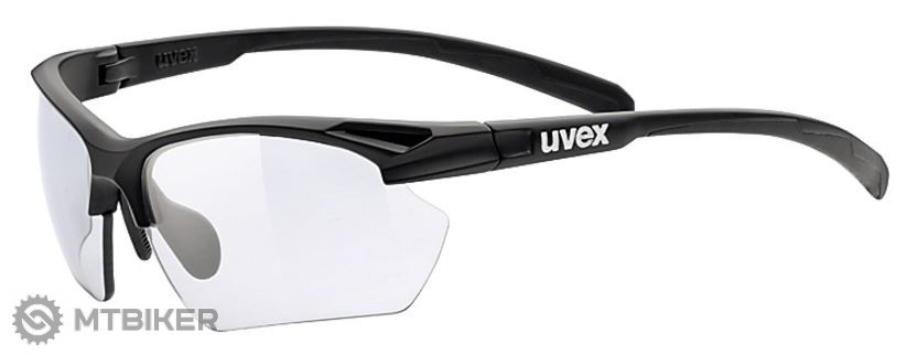 uvex Sportstyle 802 V small okuliare, čierna, fotochromatické