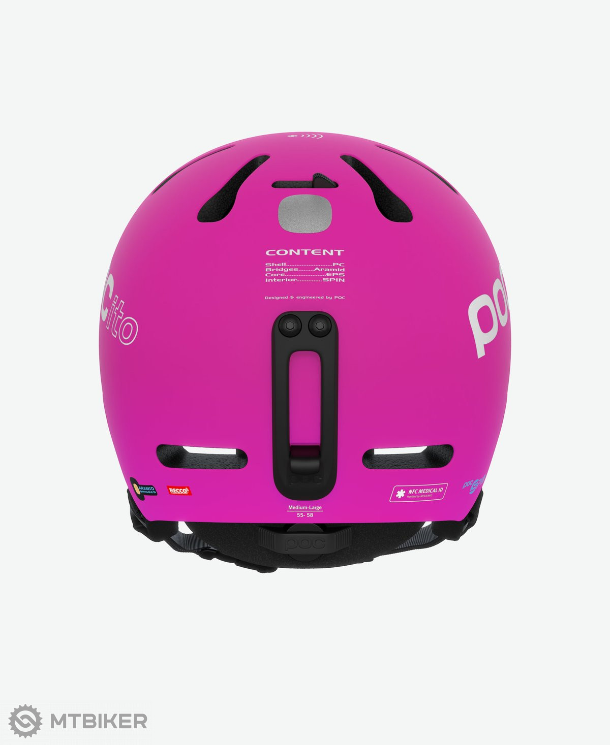 POC POCito Fornix MIPS children's helmet, Fluorescent Pink