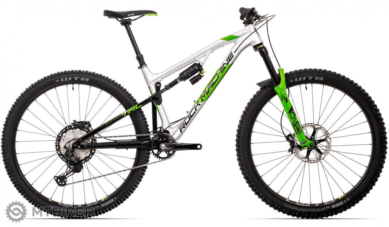 Rock Machine Blizzard TRL 90 29 bicykel, strieborná/čierna/zelená