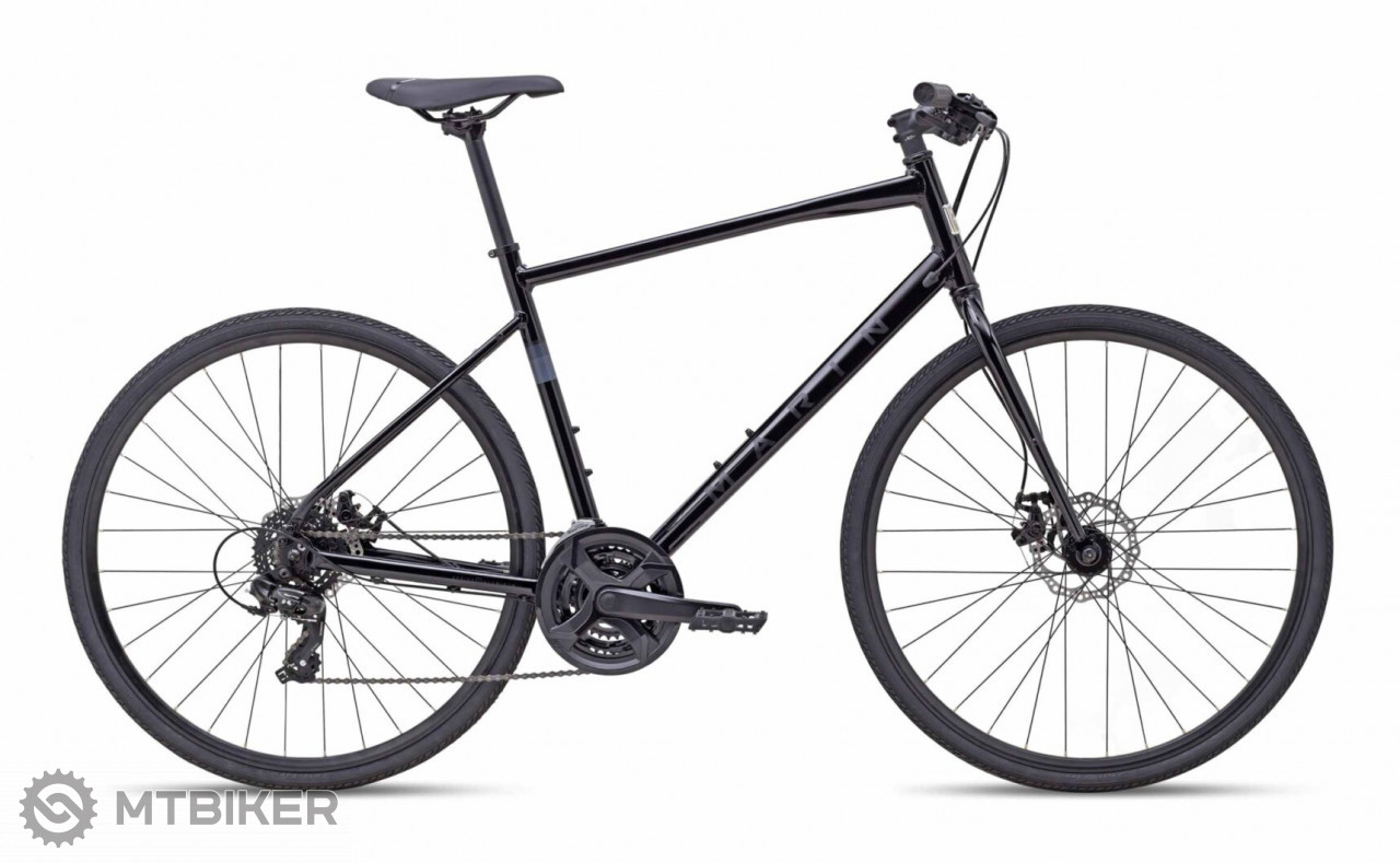 Marin Fairfax 1 28 bicykel, čierna