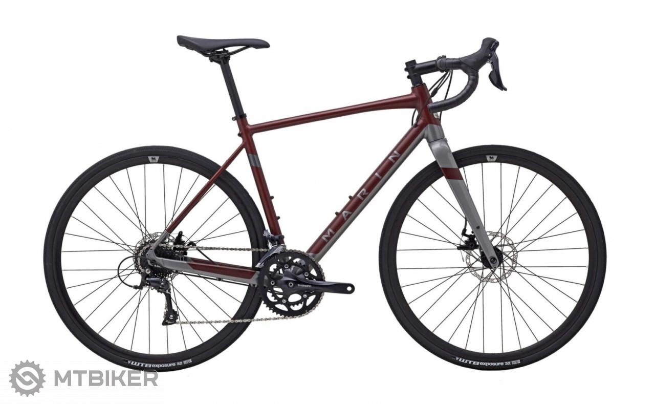 Marin Gestalt 1 28 bicykel, červená/šedá