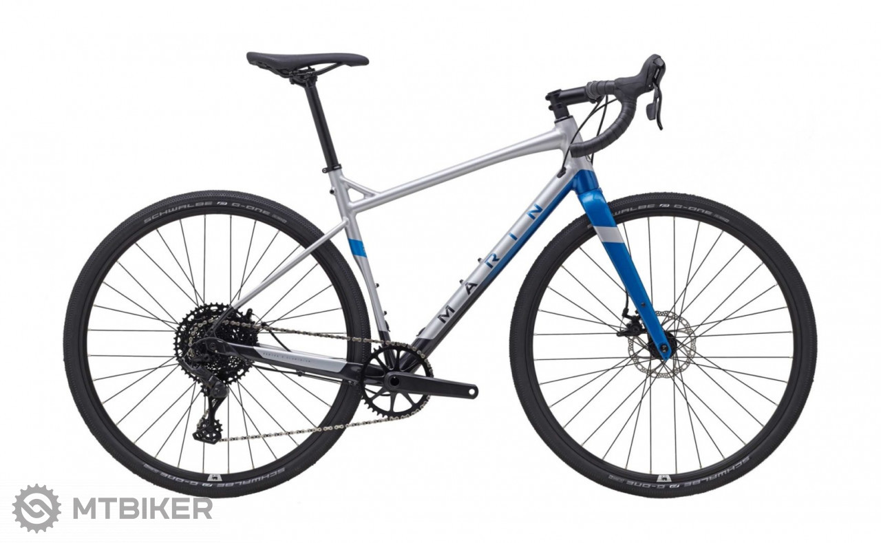 Marin Gestalt X10 bicykel, chrómová/modrá/čierna