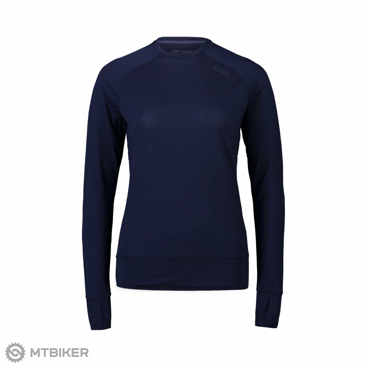 POC Light Merino Jersey women's sweatshirt, turmaline navy