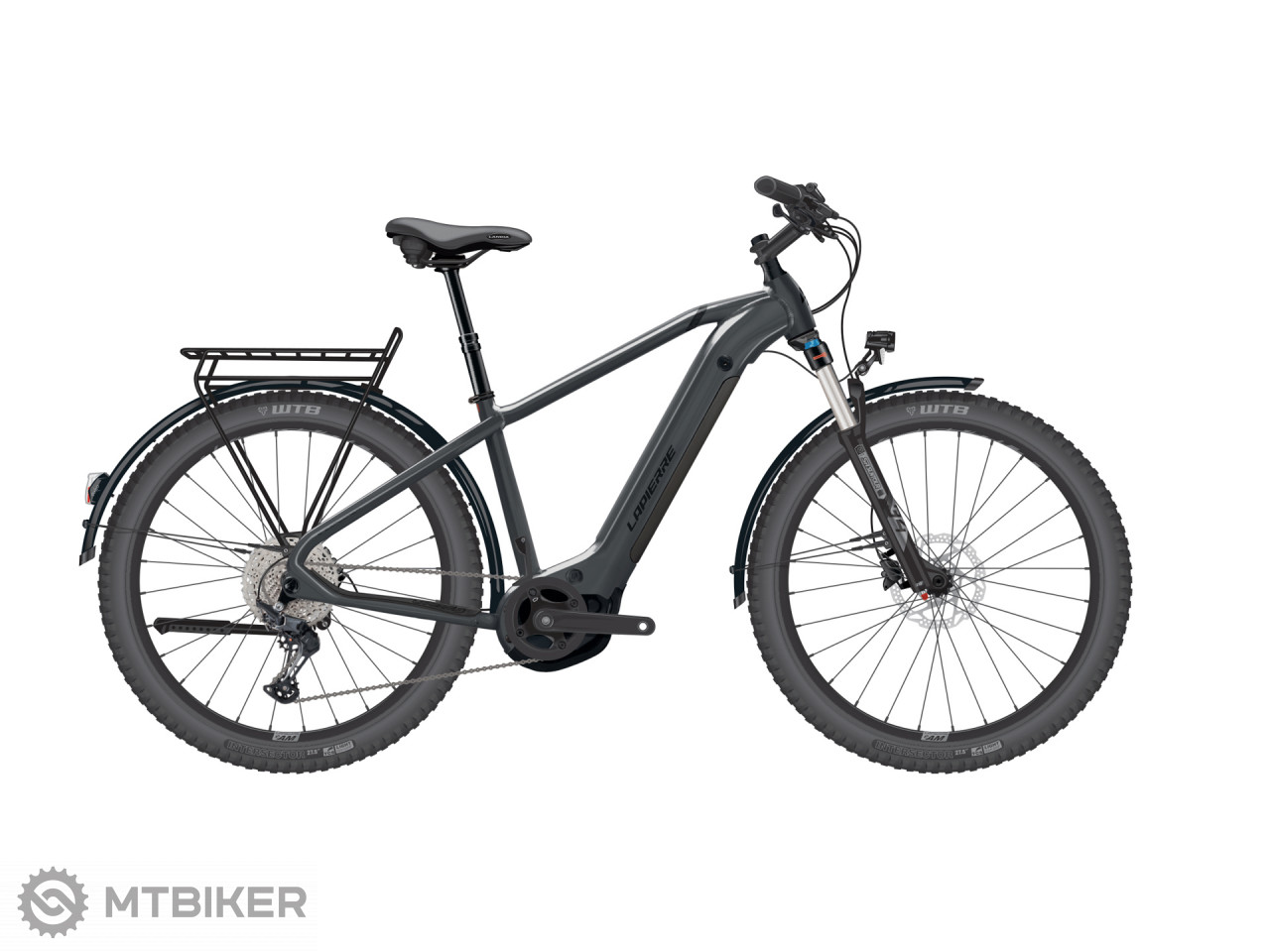 Lapierre e-Explorer 7.6 27.5 electric bike, black - MTBIKER.shop