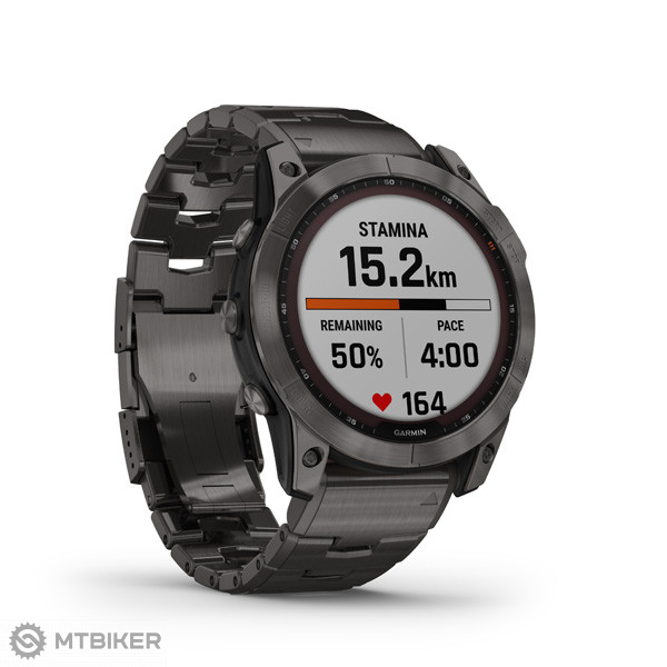 Garmin fenix 5x plus sapphire carbon hotsell gray dlc titanium with dlc titanium band