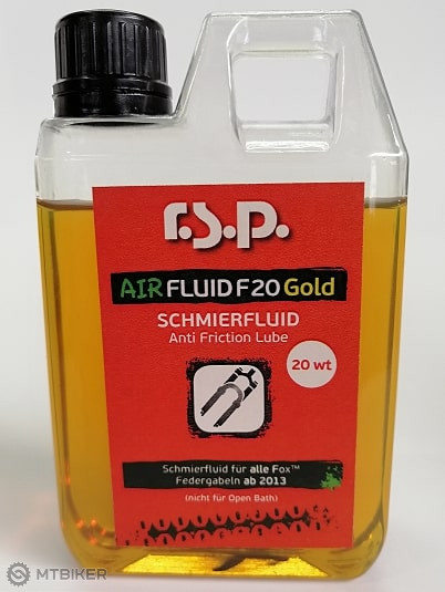 r.s.p. mazivo Air Fluid F 20 Gold 250ml