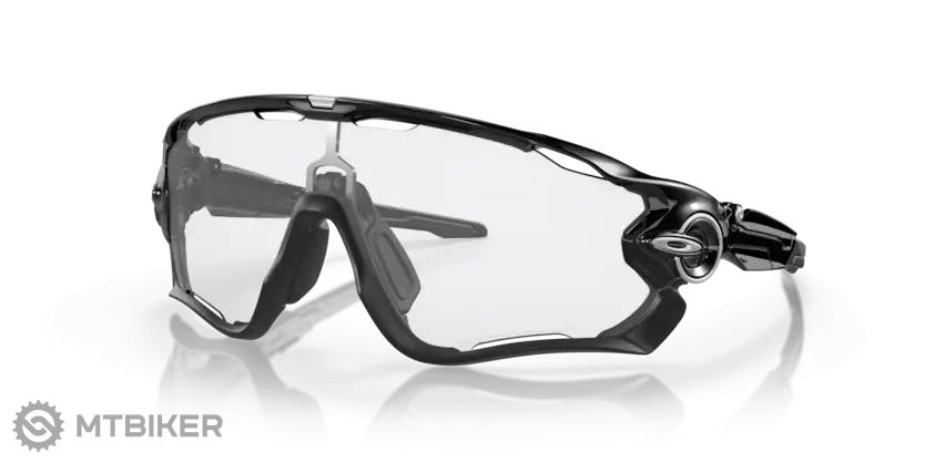 Oakley Jawbreaker okuliare, polished black/Clear to Black Iridium Photochromic