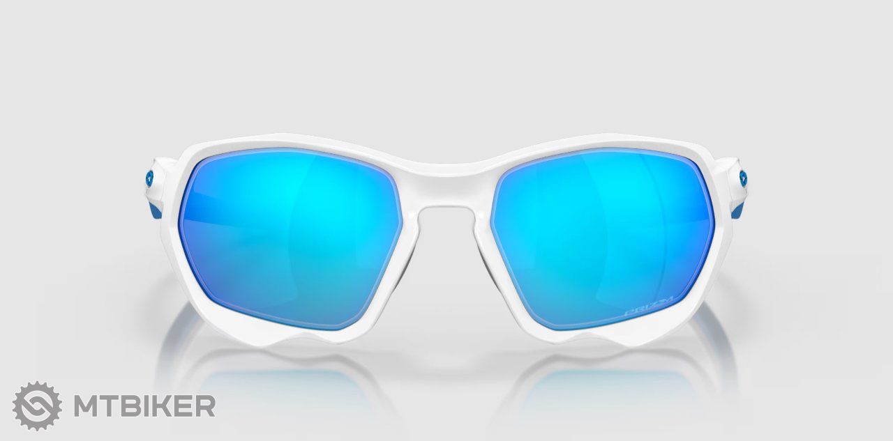 Oakley Plasma glasses, matte white/Prizm Sapphire 