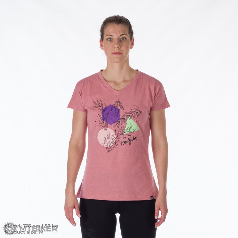 Northfinder MAYME women&#39;s t-shirt, rose