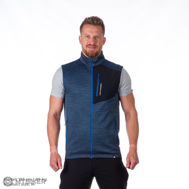 Northfinder GUY vest, darkbluemelange