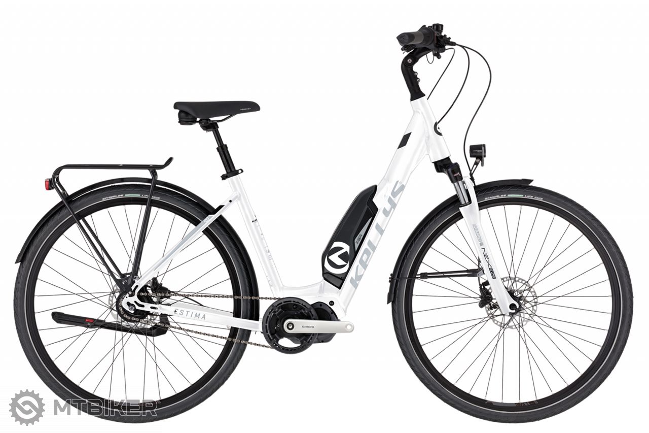 Kellys Estima 40 28 damski rower elektryczny, biały