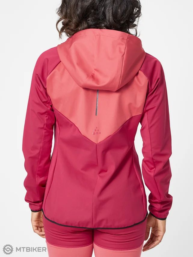 Craft Glide Hood women's jacket, pink 