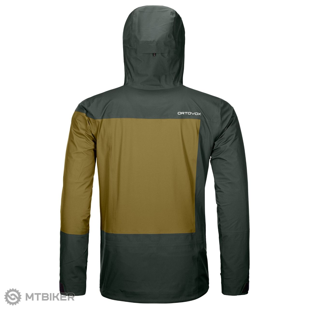 ORTOVOX 3L Deep Shell jacket, green/pine - MTBIKER.shop