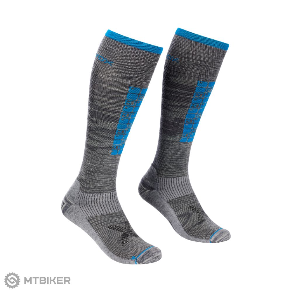 ORTOVOX Ski Compression socks, Gray Blend - MTBIKER.shop
