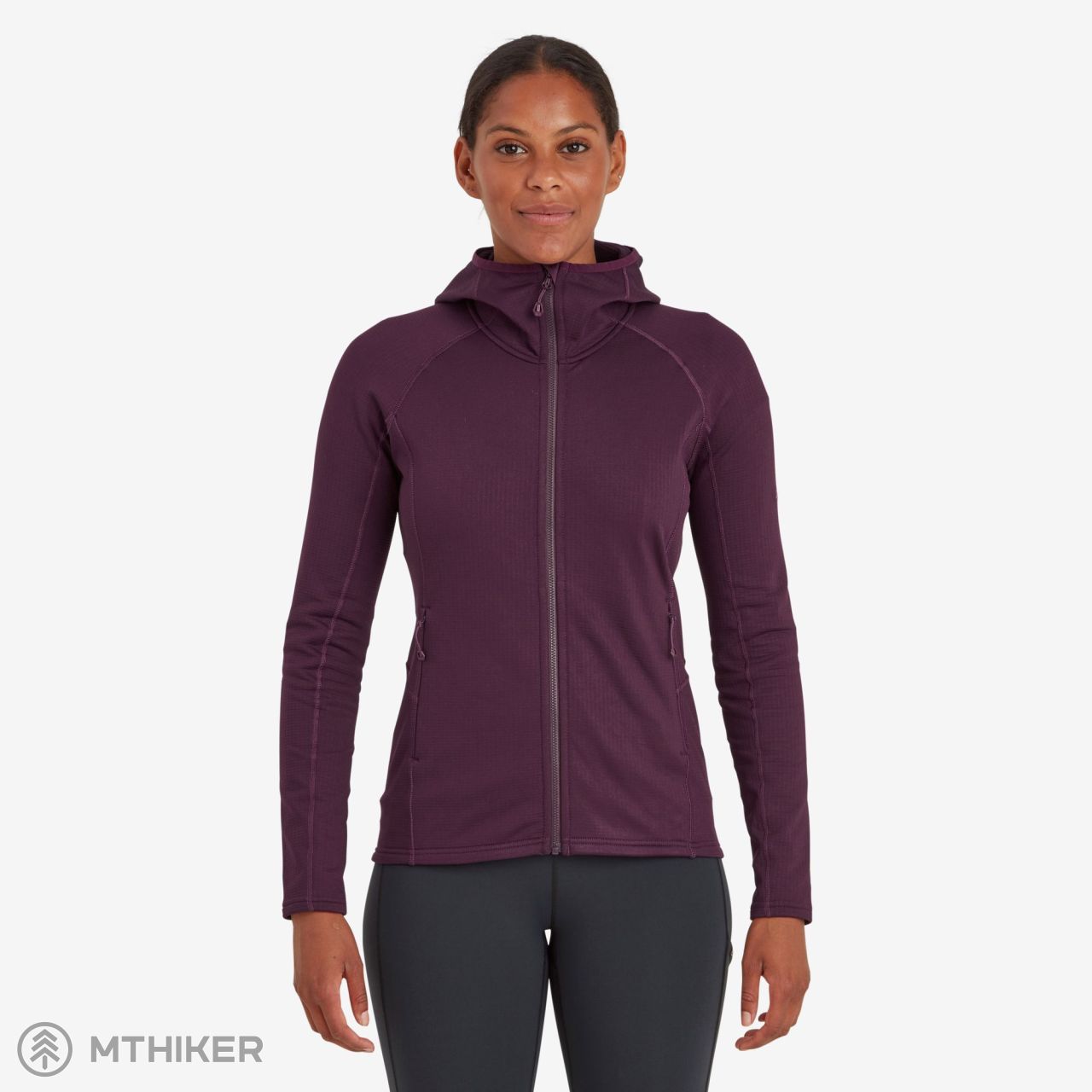 Montane Womens Protium Jacket Lightweight Fleece Activewear Pockets Berry shops Size M