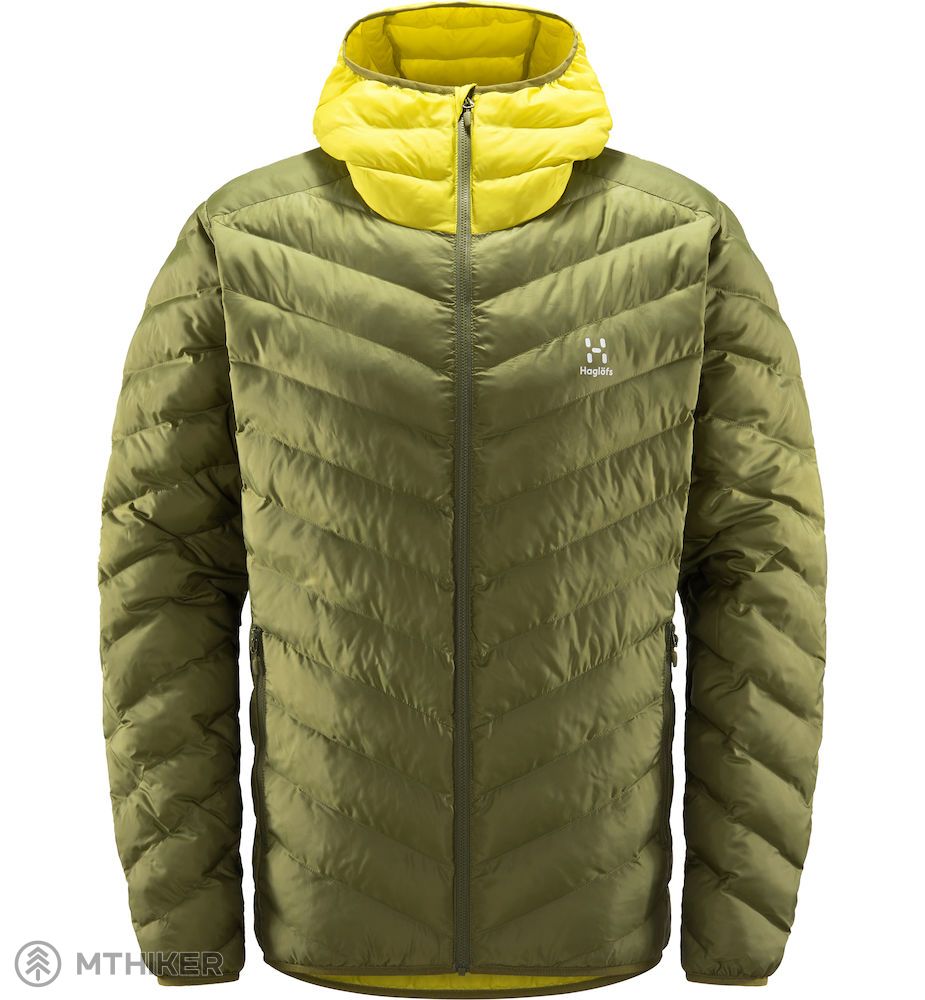 Haglöfs Sarna Mimic Hood jacket, green - MTBIKER.shop