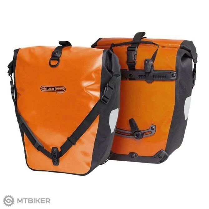 ORTLIEB Back-Roller Classic taška na nosič, 2x20 l, pár, oranžová