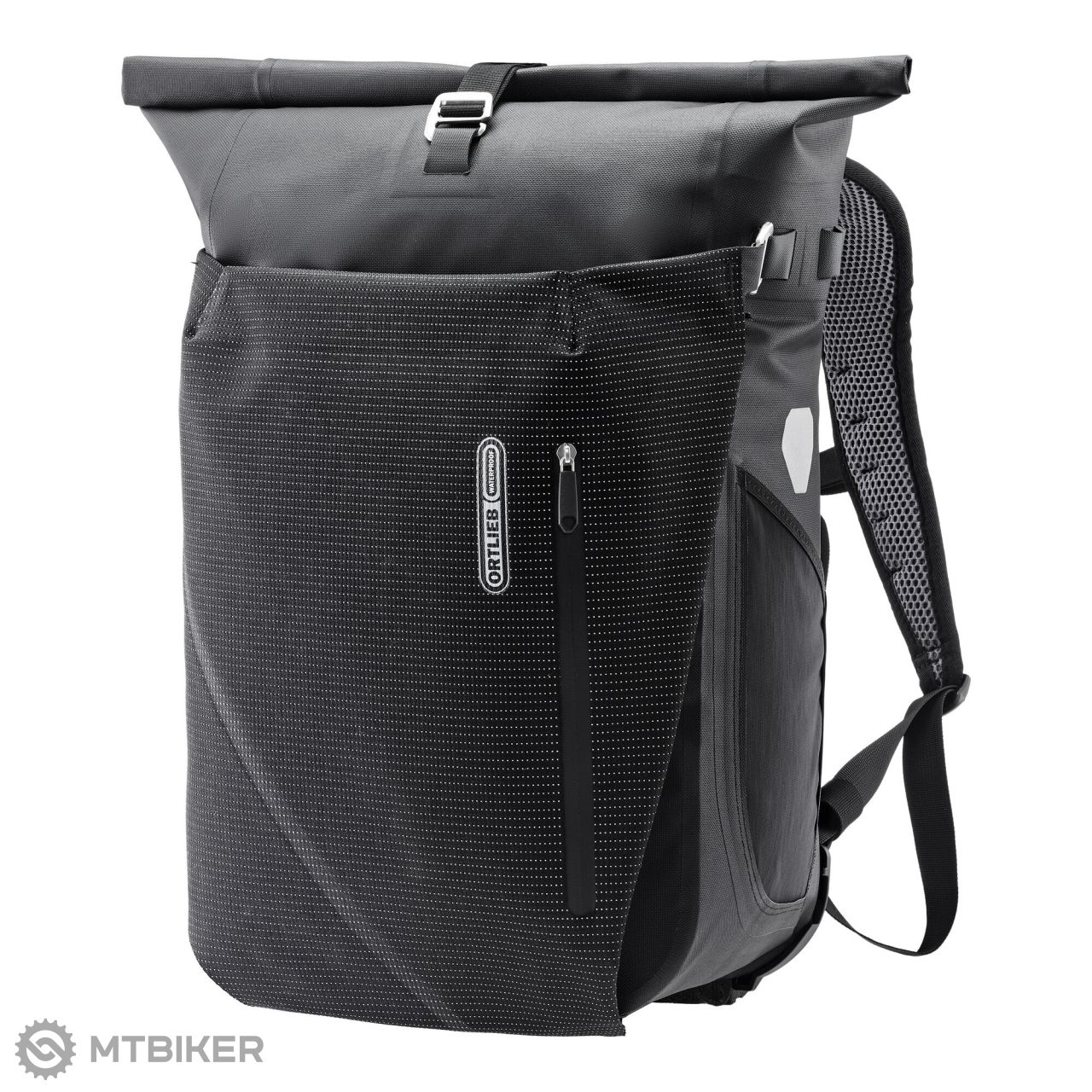 Ortlieb Vario PS High Visibility frame bag, 26 l, black - MTBIKER.shop
