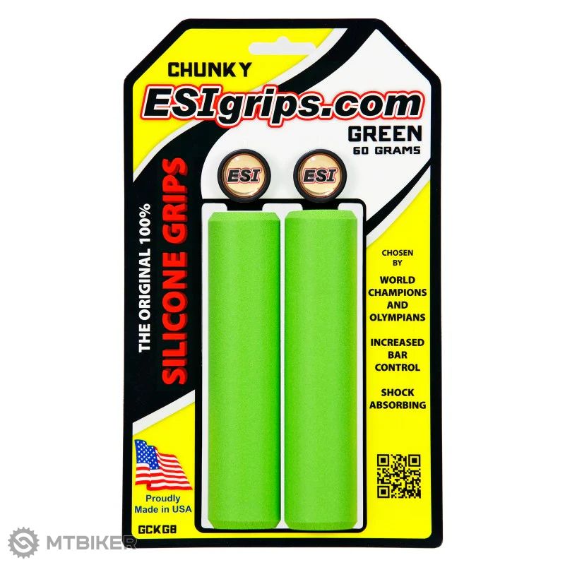 ESI Grips Chunky Classic gripy, 60 g, zelená