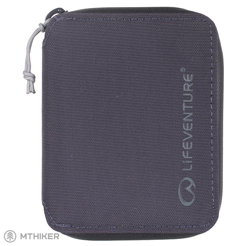 Lifeventure RFiD Bi-Fold Wallet Recycled wallet, blue