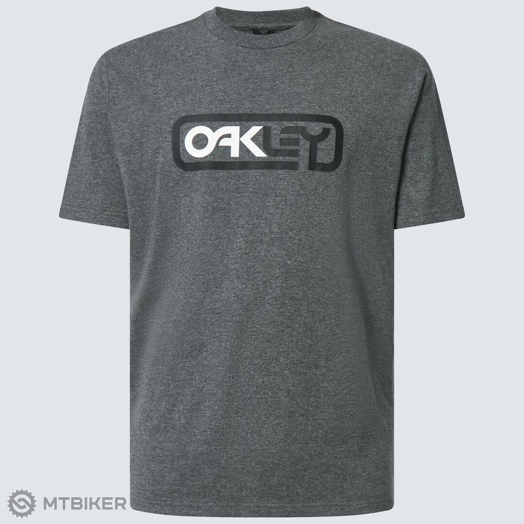 Oakley Locked In B1B Tee tričko, šedé