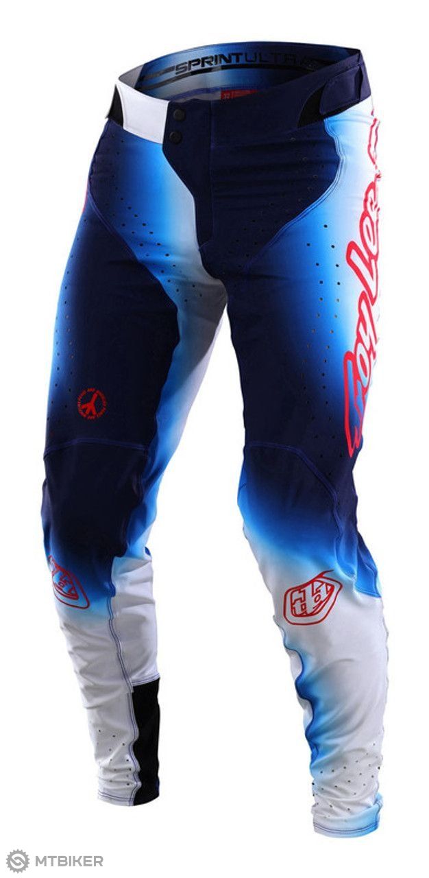 Troy Lee Designs Sprint Ultra nadrág, világos fehér/kék