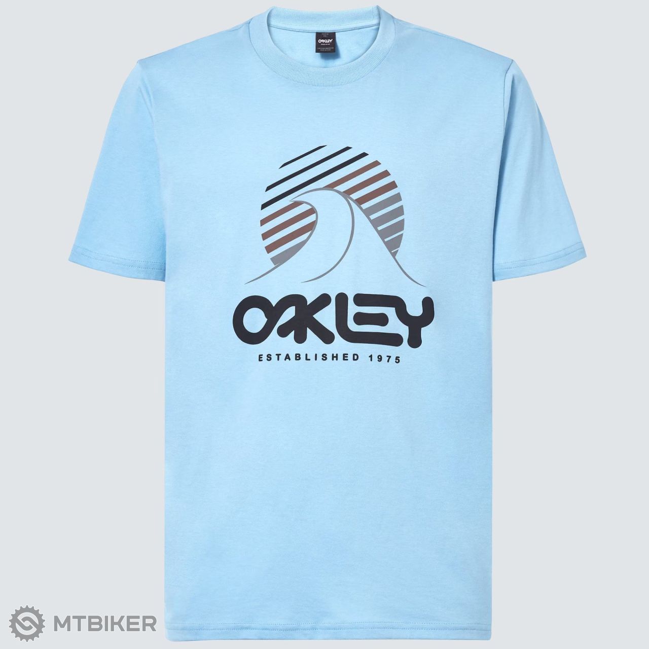 Oakley One Wave B1B triko, stonewash blue