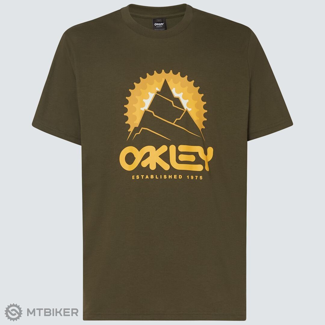 Oakley Mountains Out B1B tričko, zelená