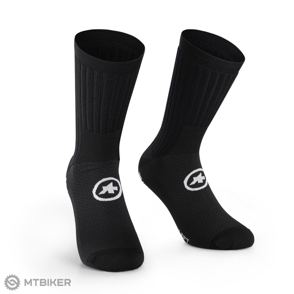 ASSOS TRAIL SOCKS T3 socks, black