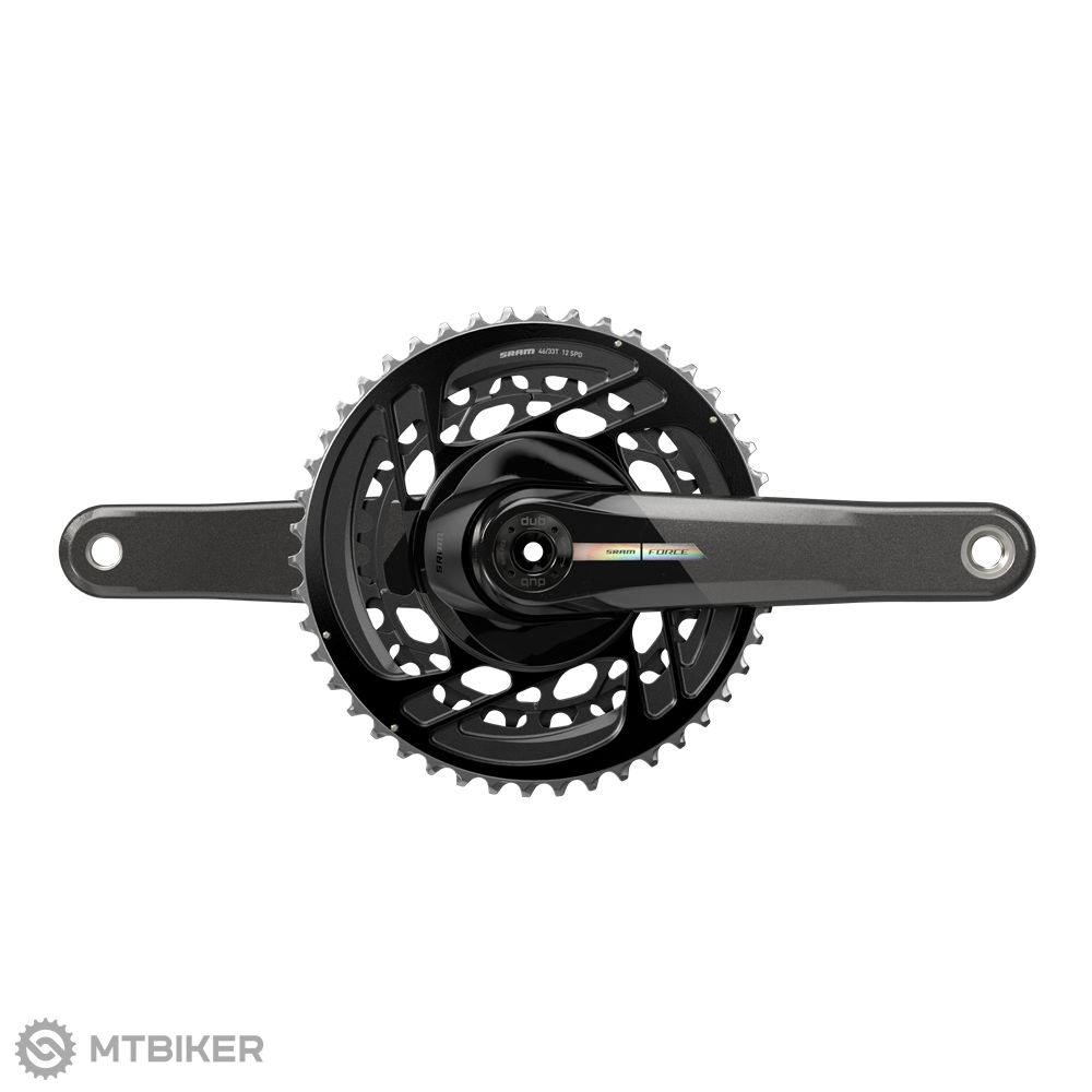 SRAM Force D2 DUB cranks, 172.5 mm, 2x12, 48/35T, without bearing