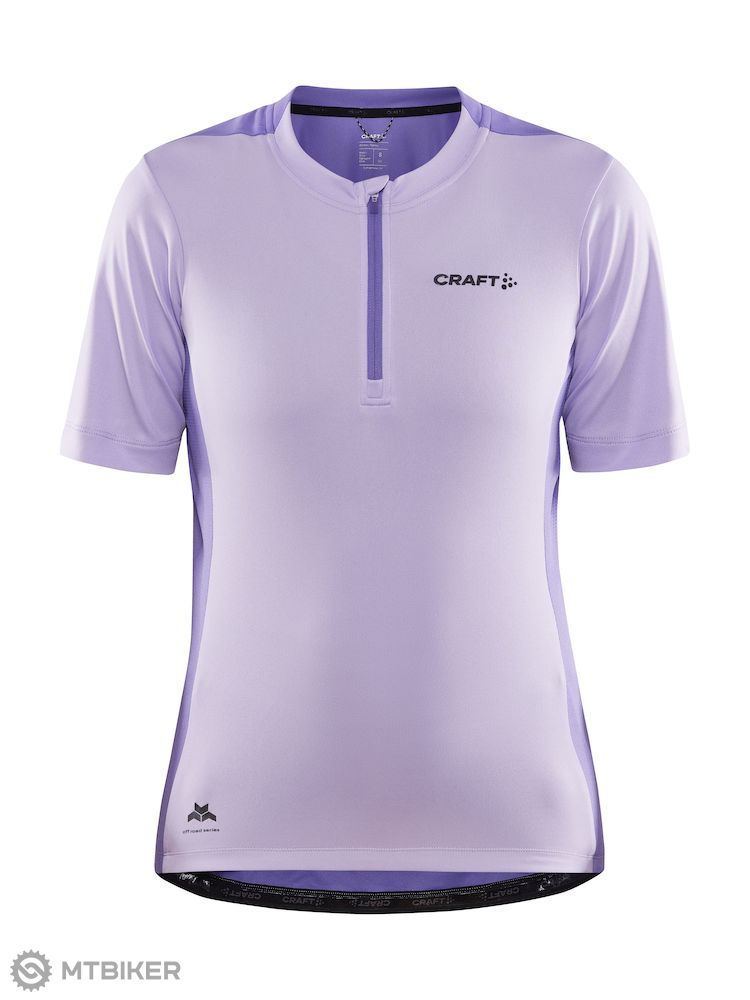 CRAFT CORE Offroad women&#39;s jersey, light purple