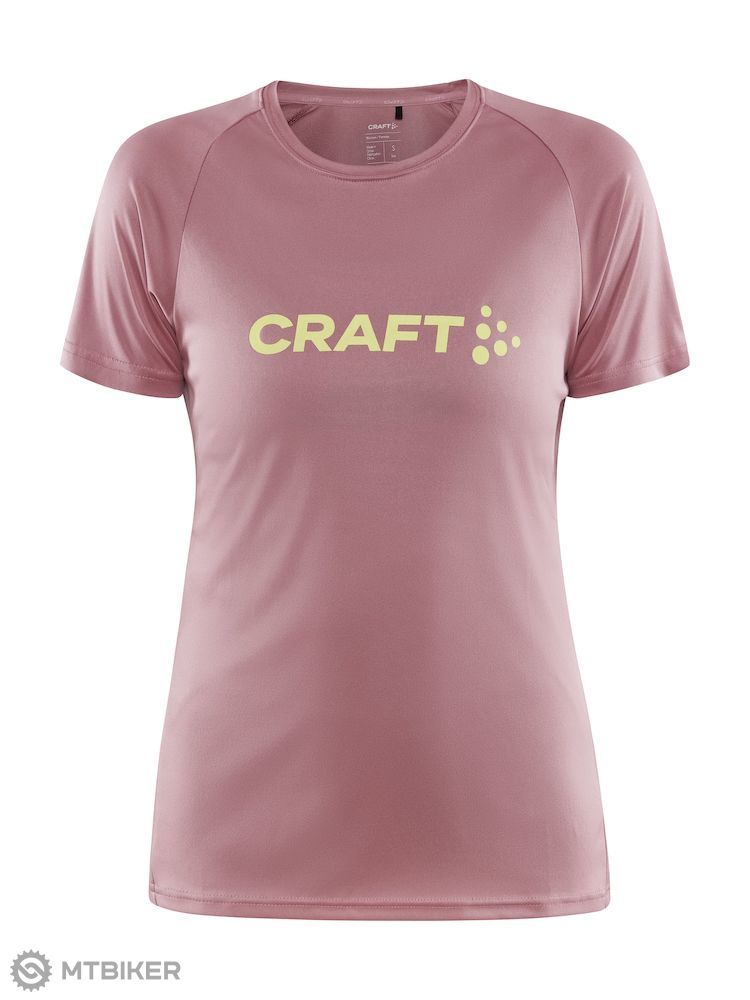 CRAFT CORE Essence Logo women&#39;s t-shirt, pink