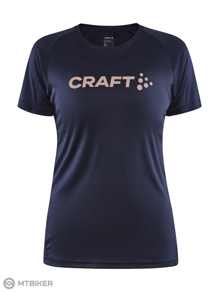 CRAFT CORE Essence Logo dámské tričko, tmavě modrá