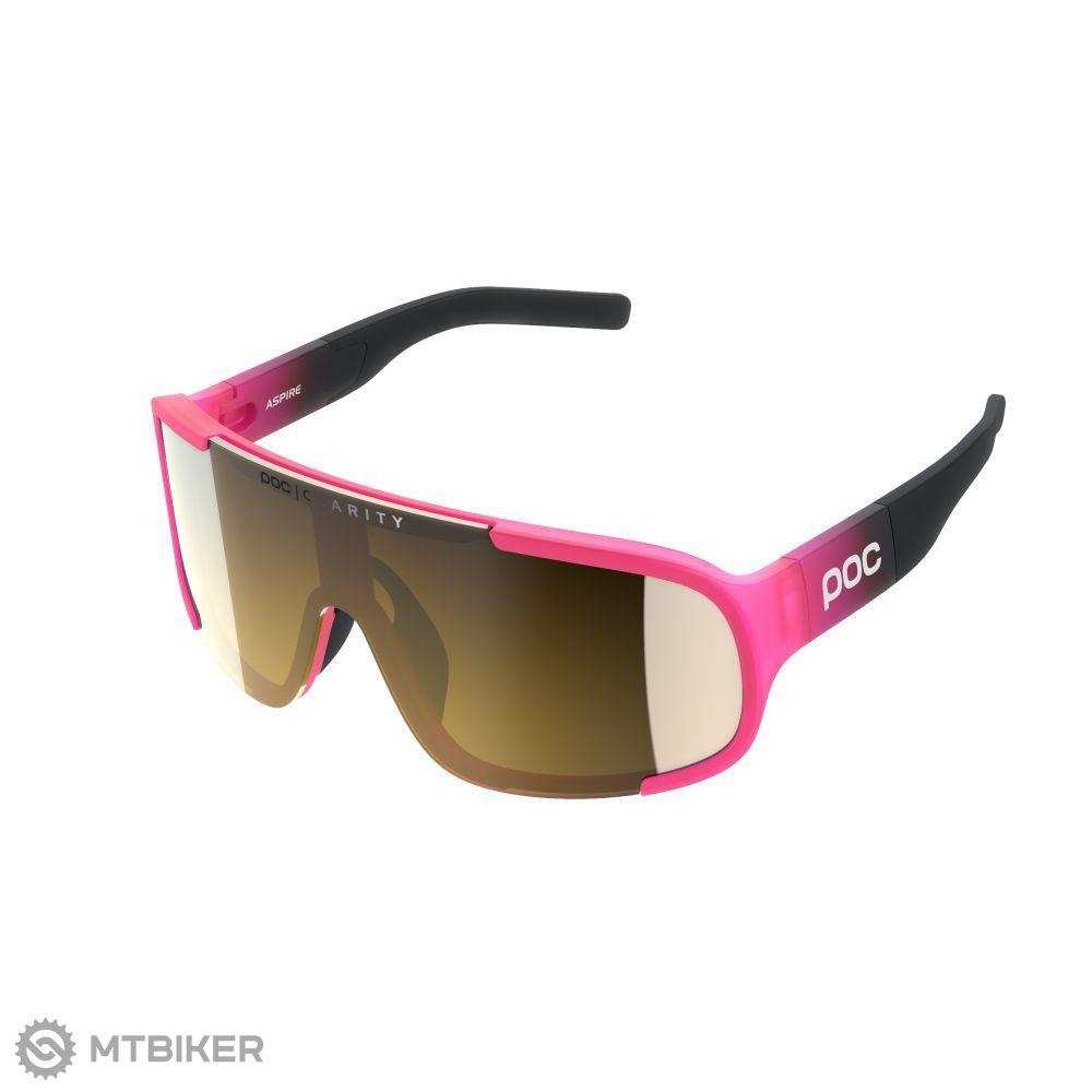 POC Aspire brýle, fluorescent pink/uranium black translucent VG