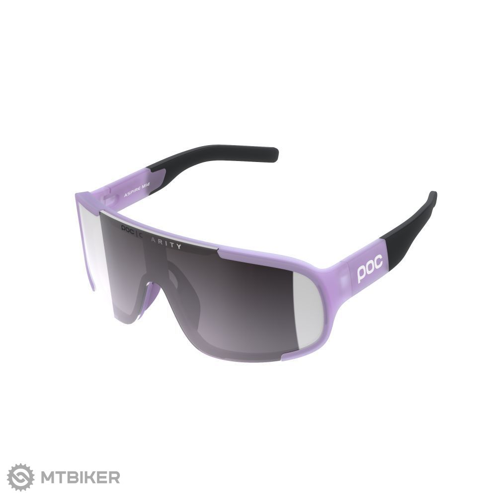 POC Aspire Mid brýle, Purple Quartz Translucent/Violet Silver Mirror